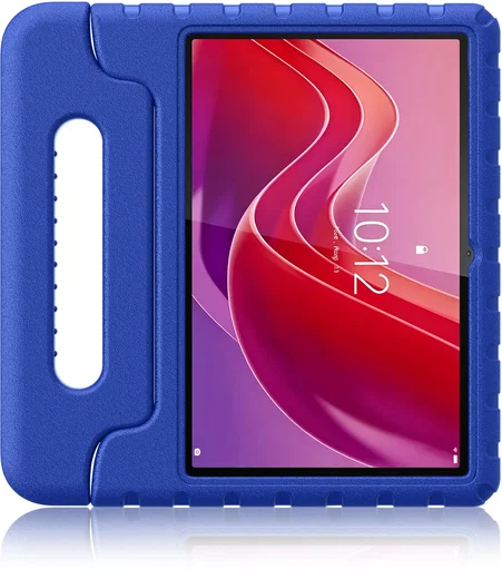 HappyCase Lenovo Tab M11 Kinder Tablethoes met Handvat Donker Blauw afbeelding 7