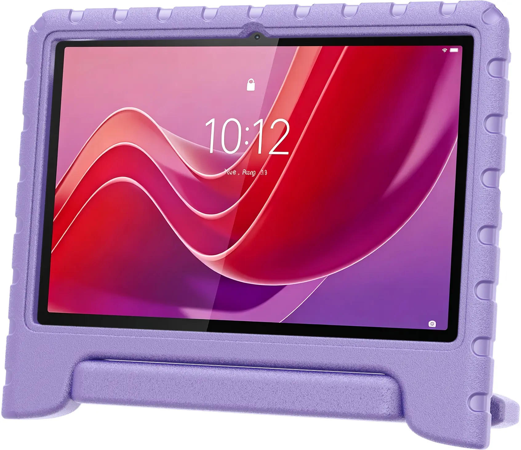 HappyCase Lenovo Tab M11 Kinder Tablethoes met Handvat Lila afbeelding 6