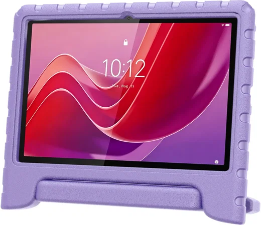 HappyCase Lenovo Tab M11 Kinder Tablethoes met Handvat Lila afbeelding 6