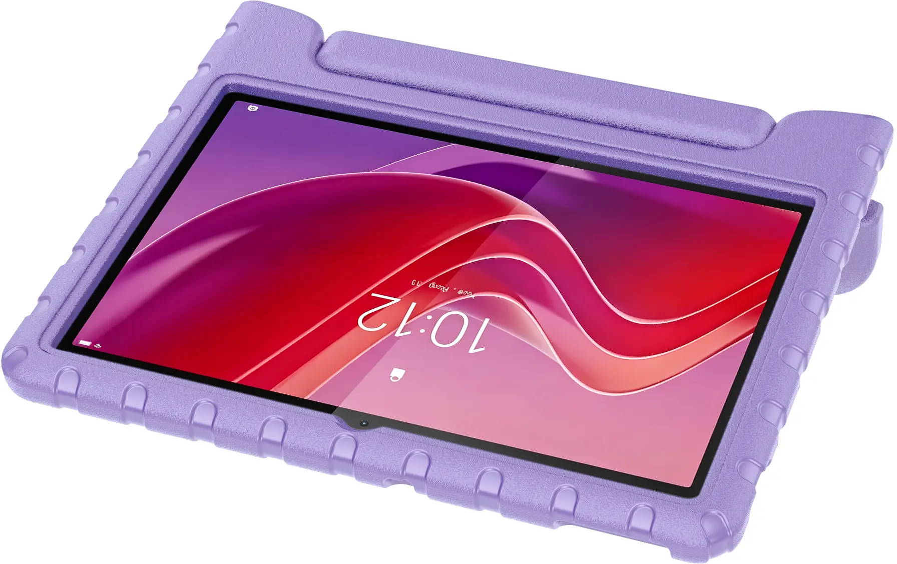 HappyCase Lenovo Tab M11 Kinder Tablethoes met Handvat Lila afbeelding 8