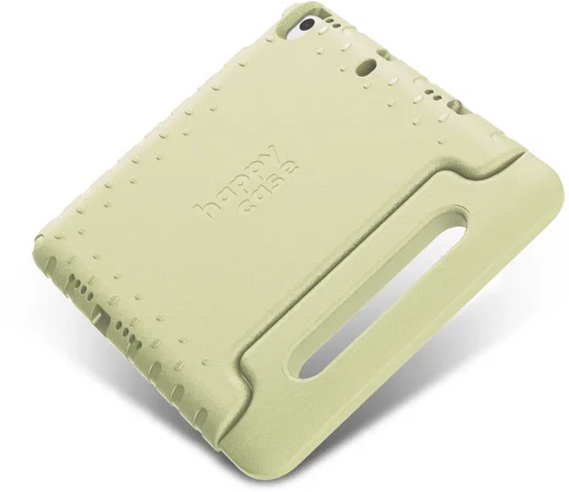 HappyCase iPad 10.2 2019/2020/2021 Kinder Tablethoes Handvat Beige afbeelding 9