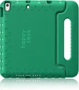 HappyCase iPad 10.2 2019/2020/2021 Kinder Tablethoes Handvat Donker Groen