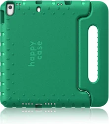 HappyCase iPad 10.2 2019/2020/2021 Kinder Tablethoes Handvat Donker Groen afbeelding