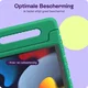 HappyCase iPad 10.2 2019/2020/2021 Kinder Tablethoes Handvat Donker Groen afbeelding 4