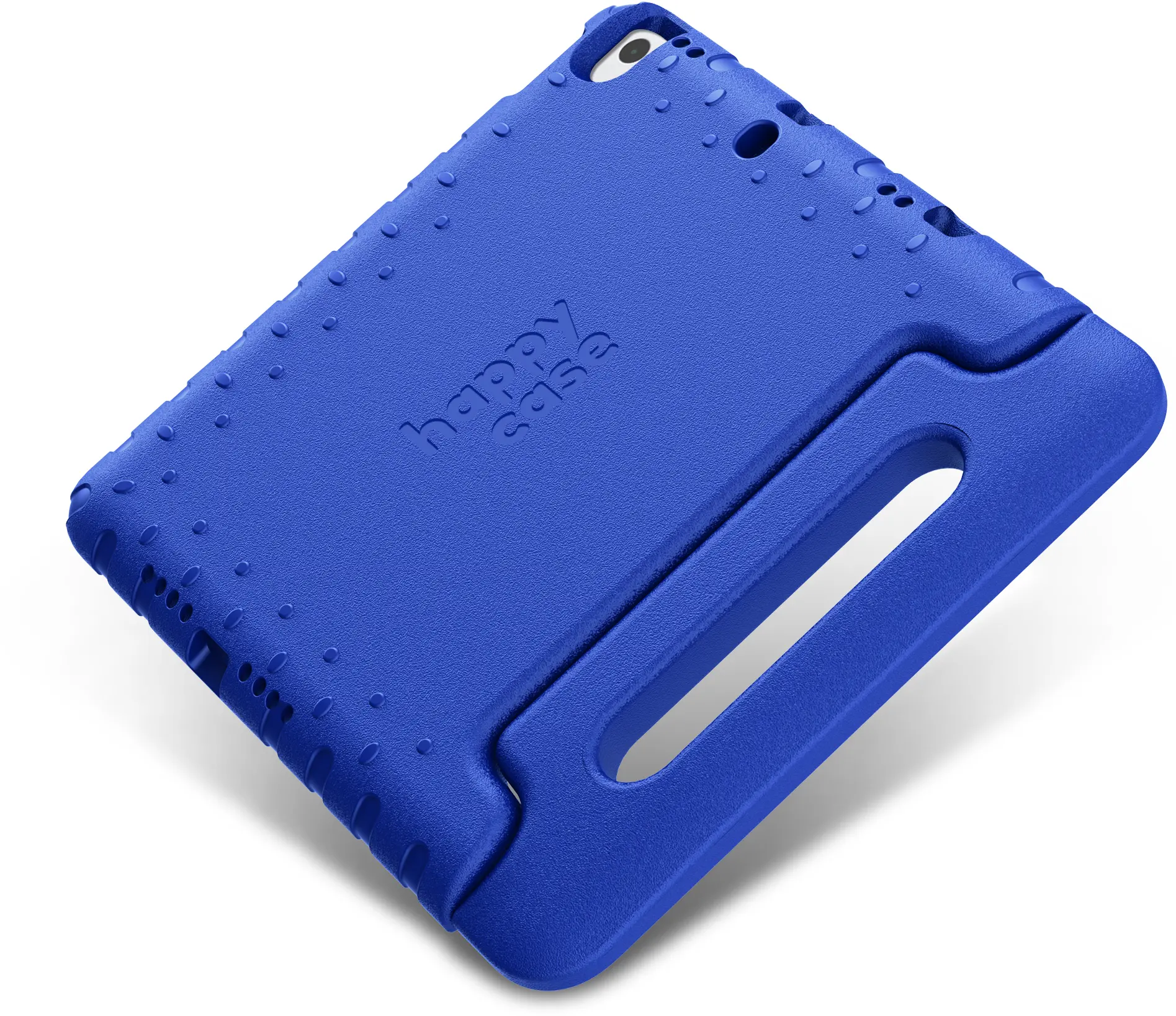 HappyCase iPad 10.2 2019/2020/2021 Kinder Tablethoes Handvat Donker Blauw afbeelding 9