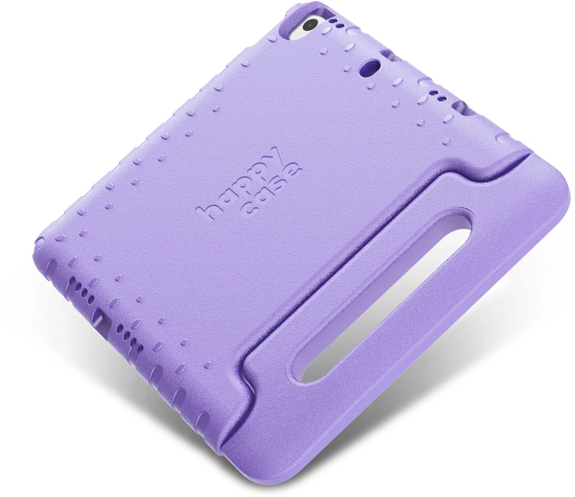 HappyCase iPad 10.2 2019/2020/2021 Kinder Tablethoes Handvat Lila afbeelding 9