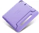 HappyCase iPad 10.2 2019/2020/2021 Kinder Tablethoes Handvat Lila afbeelding 9