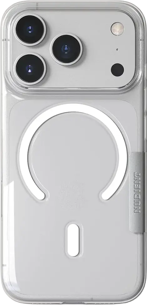 Nudient Thin Case V7 Apple iPhone 18 Pro / 17 Pro Hoesje MagSafe Clear afbeelding 1