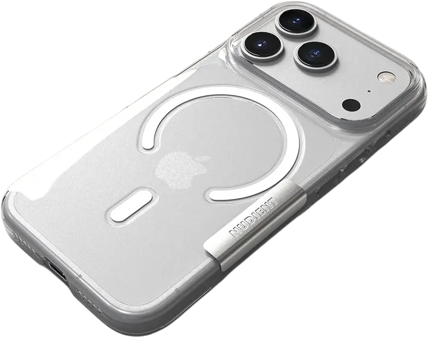 Nudient Thin Case V7 Apple iPhone 18 Pro / 17 Pro Hoesje MagSafe Clear afbeelding 3