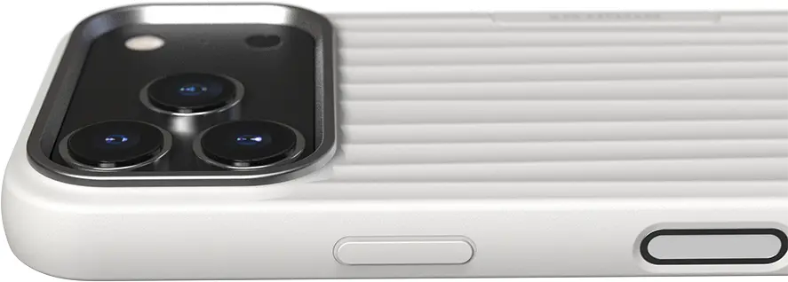 Nudient Bold Case V4 iPhone 18 Pro / 17 Pro Hoesje MagSafe Siliconen Wit afbeelding 5