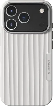 Nudient Bold Case V4 iPhone 18 Pro / 17 Pro Hoesje MagSafe Siliconen Wit
