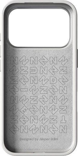 Nudient Bold Case V4 iPhone 18 Pro / 17 Pro Hoesje MagSafe Siliconen Wit afbeelding 2