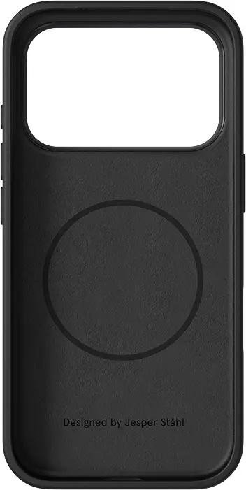 Nudient Bold Case V4 iPhone 18 Pro / 17 Pro Hoesje MagSafe Siliconen Zwart afbeelding 2