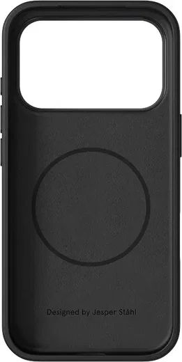 Nudient Bold Case V4 iPhone 18 Pro / 17 Pro Hoesje MagSafe Siliconen Zwart afbeelding 2