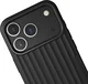 Nudient Bold Case V4 iPhone 18 Pro / 17 Pro Hoesje MagSafe Siliconen Zwart afbeelding 3