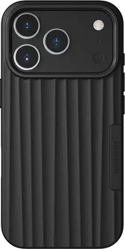 Nudient Bold Case V4 iPhone 18 Pro / 17 Pro Hoesje MagSafe Siliconen Zwart