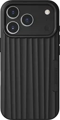 Nudient Bold Case V4 iPhone 18 Pro / 17 Pro Hoesje MagSafe Siliconen Zwart afbeelding