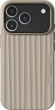 Nudient Bold Case V4 iPhone 18 Pro / 17 Pro Hoesje MagSafe Siliconen Beige