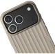 Nudient Bold Case V4 iPhone 18 Pro / 17 Pro Hoesje MagSafe Siliconen Beige afbeelding 3