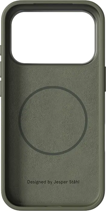 Nudient Bold Case V4 iPhone 18 Pro / 17 Pro Hoesje MagSafe Siliconen Groen afbeelding 2
