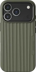 Nudient Bold Case V4 iPhone 18 Pro / 17 Pro Hoesje MagSafe Siliconen Groen afbeelding
