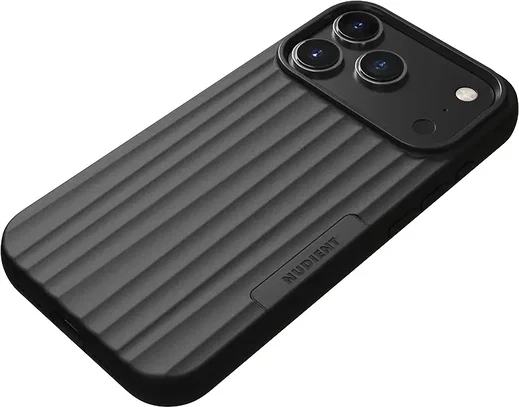 Nudient Bold Case V4 iPhone 18 Pro Max/17 Pro Max Hoesje MagSafe Siliconen Zwart afbeelding 2