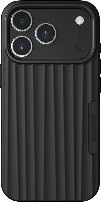 Nudient Bold Case V4 iPhone 18 Pro Max/17 Pro Max Hoesje MagSafe Siliconen Zwart afbeelding 1