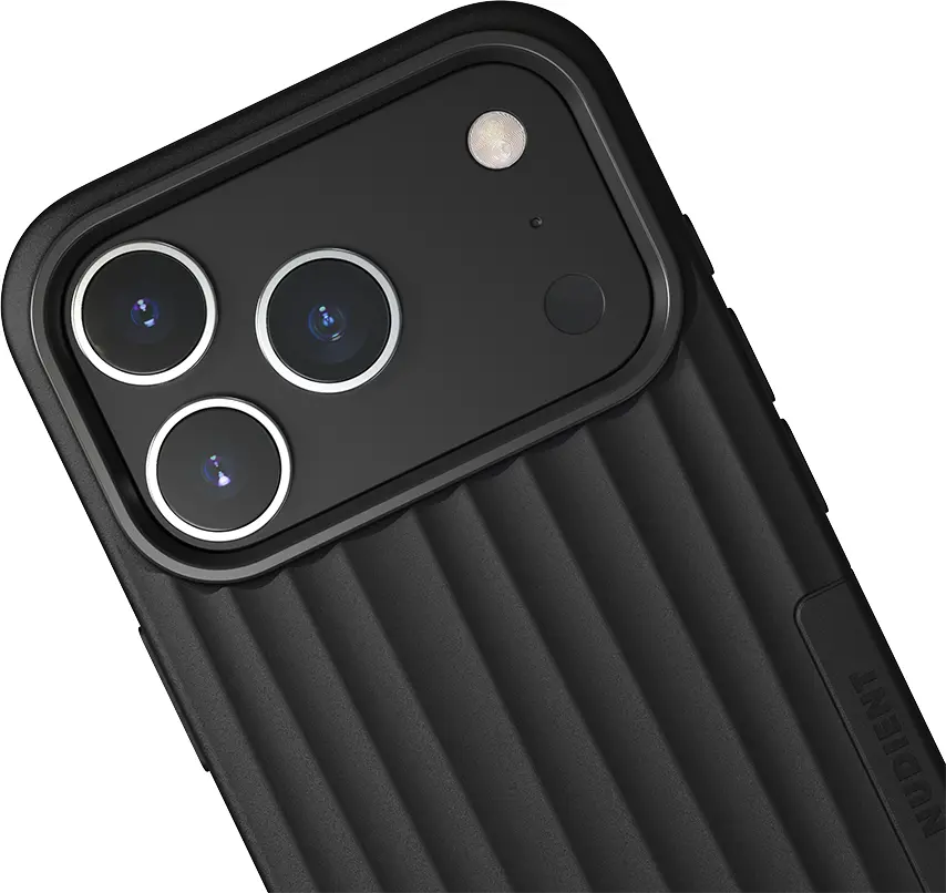 Nudient Bold Case V4 iPhone 18 Pro Max/17 Pro Max Hoesje MagSafe Siliconen Zwart afbeelding 4