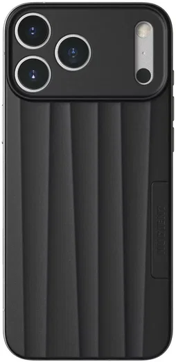 Nudient Slice Case Apple iPhone 18 Pro / 17 Pro MagSafe Zwart afbeelding 1