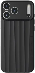 Nudient Slice Case Apple iPhone 18 Pro / 17 Pro MagSafe Zwart afbeelding
