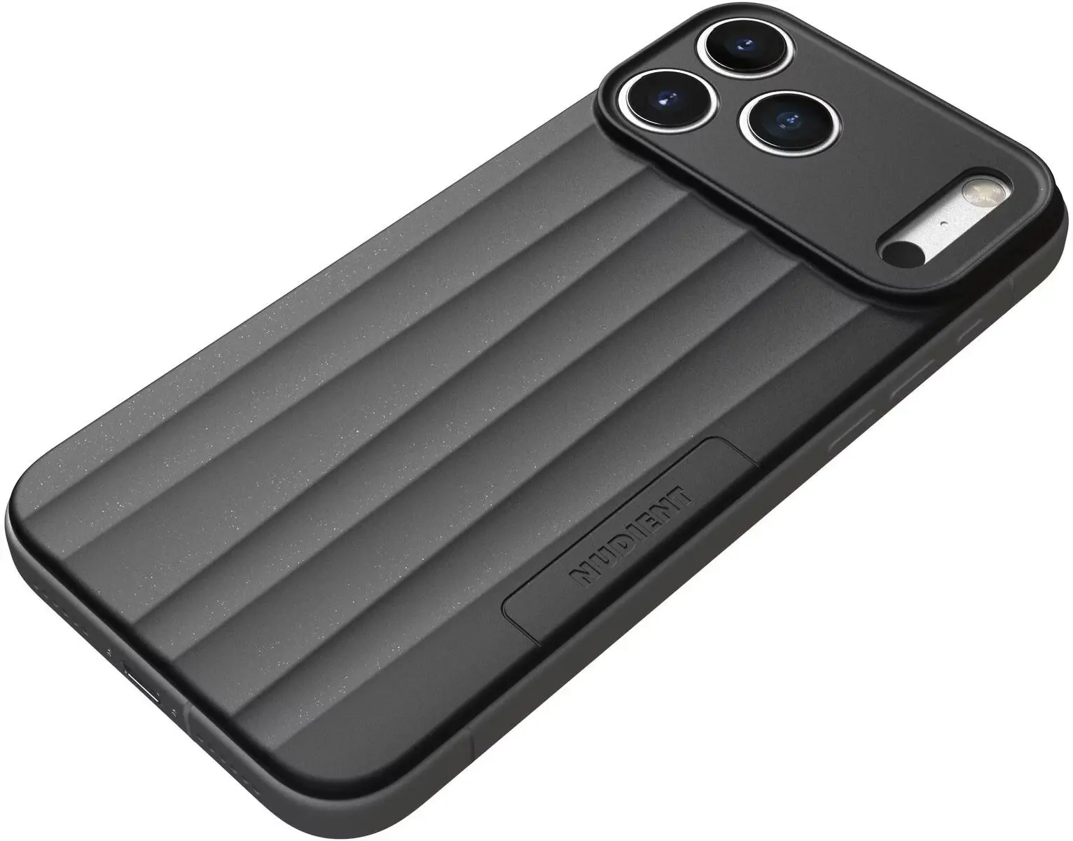 Nudient Slice Case Apple iPhone 18 Pro / 17 Pro MagSafe Zwart afbeelding 3