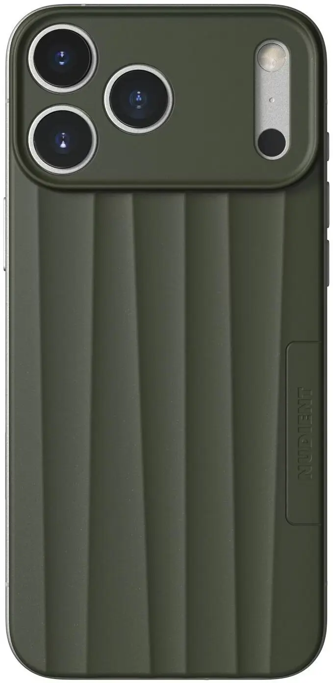 Nudient Slice Case Apple iPhone 18 Pro / 17 Pro MagSafe Groen afbeelding 1