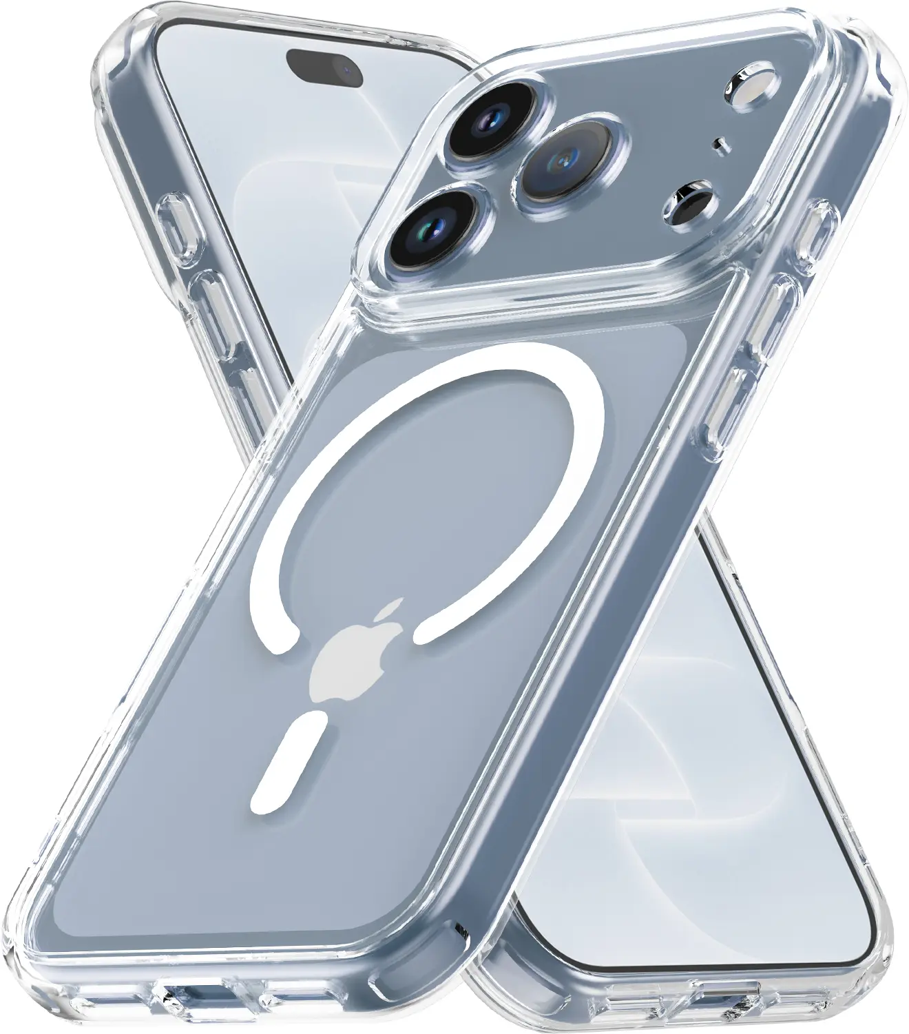 Apple iPhone 18 Pro MagSafe Hoesje Back Cover Transparant afbeelding 1