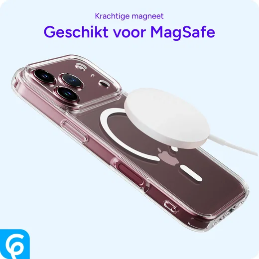 Apple iPhone 18 Pro MagSafe Hoesje Back Cover Transparant afbeelding 4