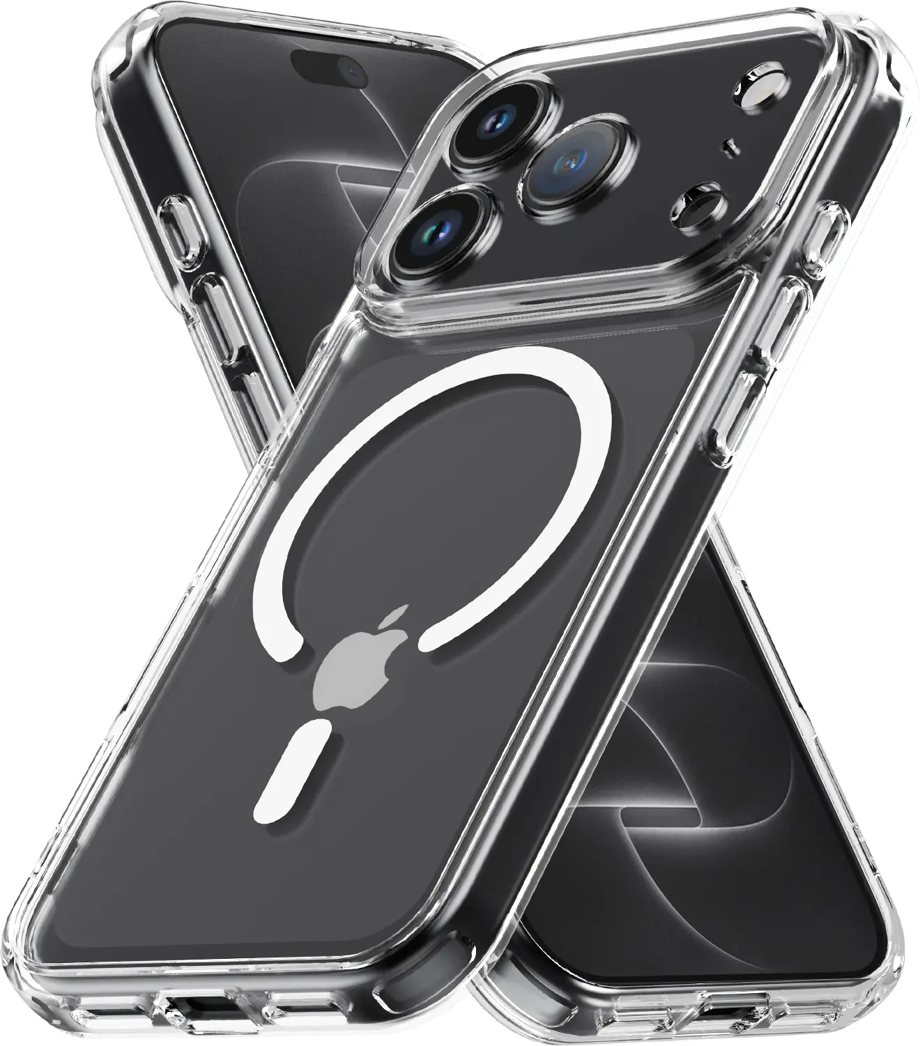 Apple iPhone 18 Pro MagSafe Hoesje Back Cover Transparant afbeelding 15
