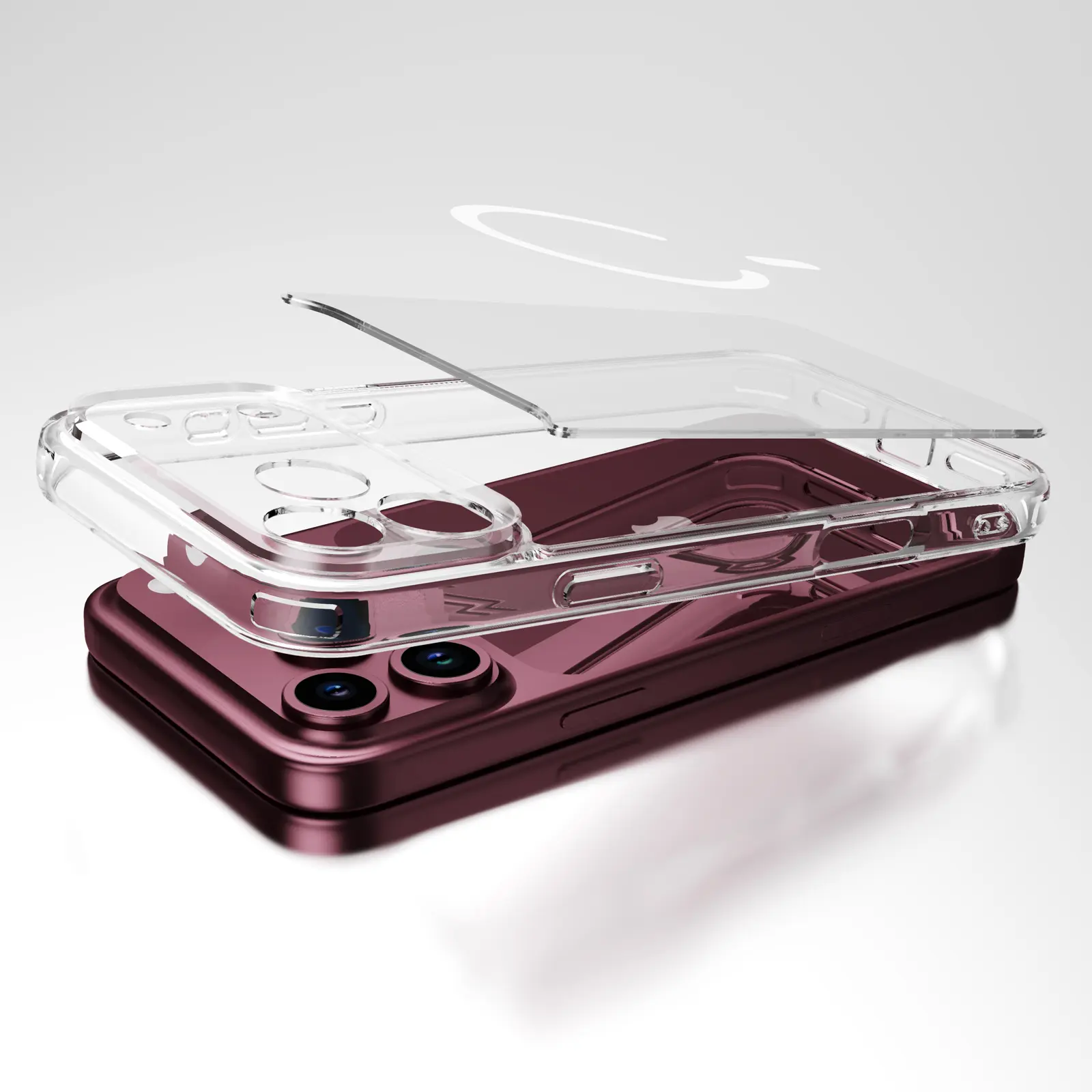 Apple iPhone 18 Pro Max MagSafe Hoesje Back Cover Transparant afbeelding 9