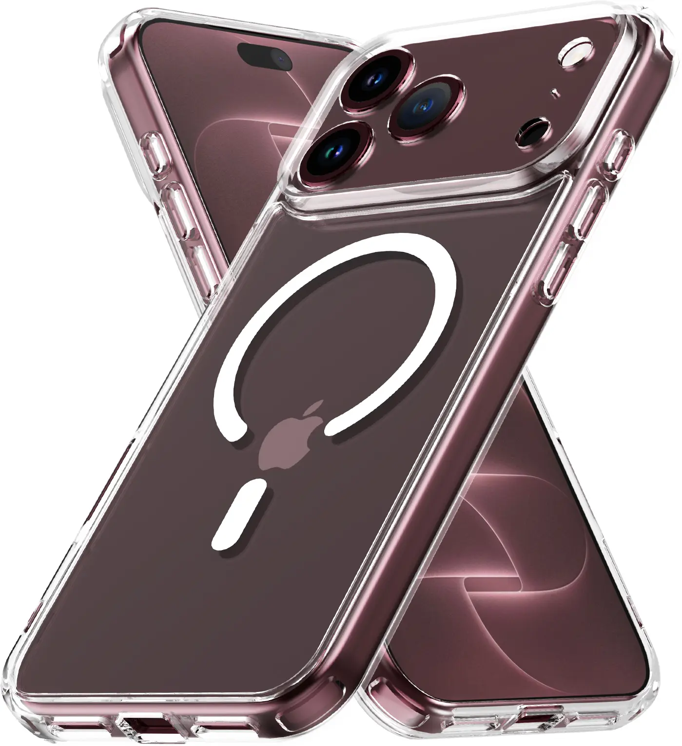 Apple iPhone 18 Pro Max MagSafe Hoesje Back Cover Transparant afbeelding 12