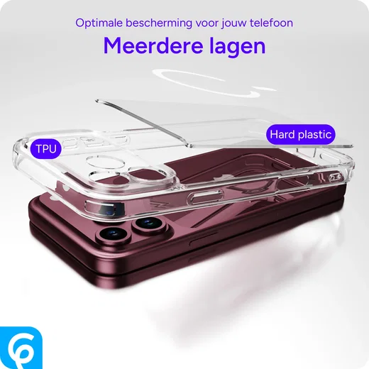 Apple iPhone 18 Pro Max MagSafe Hoesje Back Cover Transparant afbeelding 6