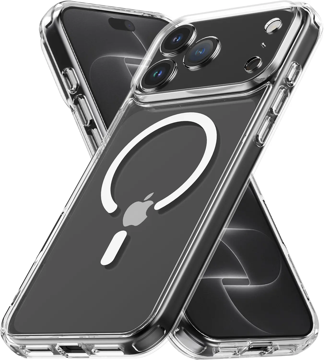 Apple iPhone 18 Pro Max MagSafe Hoesje Back Cover Transparant afbeelding 13