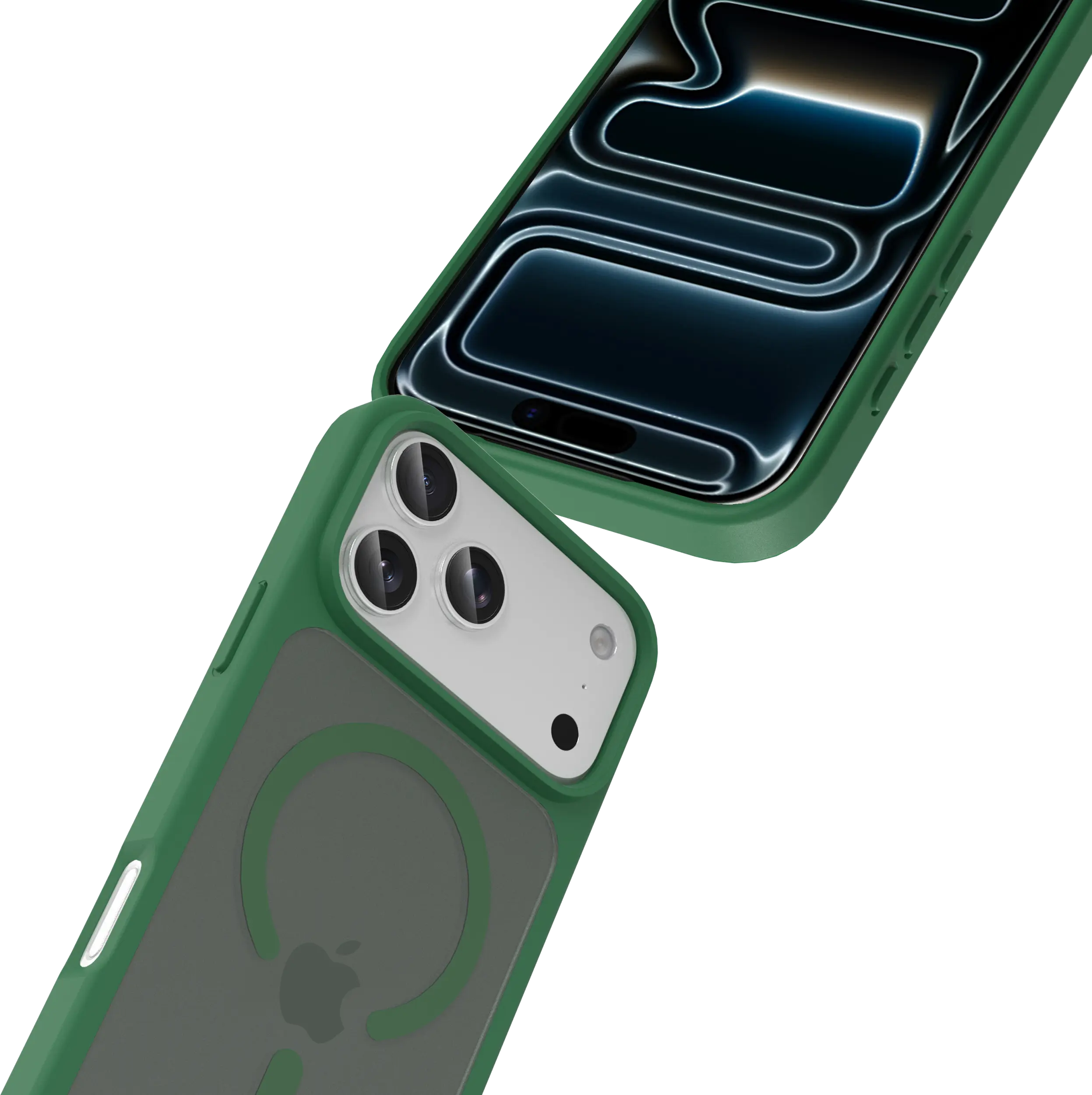 Buddi Frost Apple iPhone 18 Pro Max Hoesje MagSafe Back Cover Matte Groen afbeelding 7