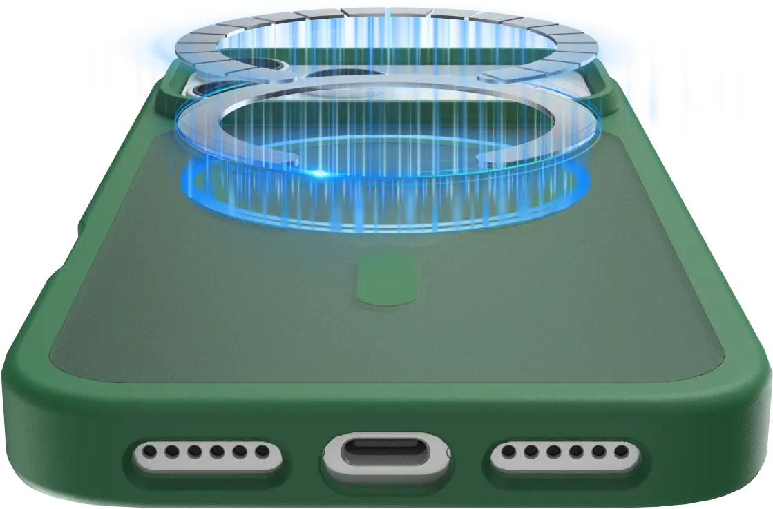 Buddi Frost Apple iPhone 18 Pro Max Hoesje MagSafe Back Cover Matte Groen afbeelding 6