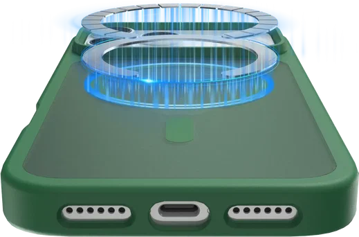 Buddi Frost Apple iPhone 18 Pro Max Hoesje MagSafe Back Cover Matte Groen afbeelding 6