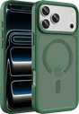 Buddi Frost Apple iPhone 18 Pro Max Hoesje MagSafe Back Cover Matte Groen