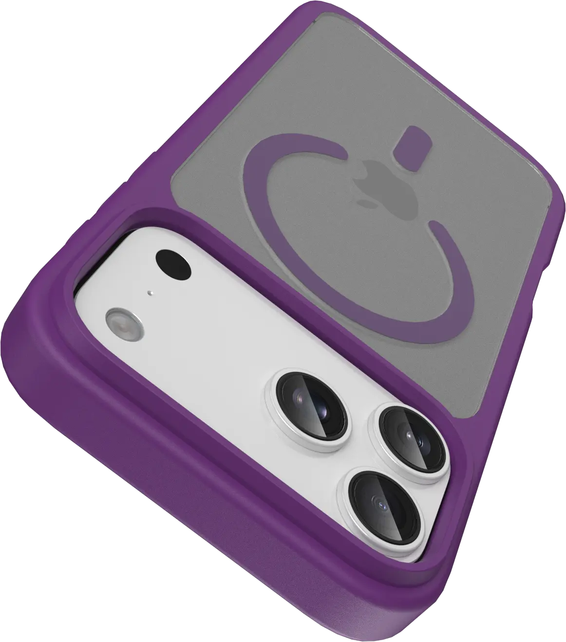 Buddi Frost Apple iPhone 18 Pro Max Hoesje MagSafe Back Cover Matte Paars afbeelding 5