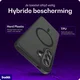Buddi Frost Samsung Galaxy A57 Hoesje MagSafe Back Cover Matte Zwart afbeelding 2
