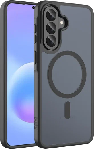 Buddi Frost Samsung Galaxy A57 Hoesje MagSafe Back Cover Matte Zwart afbeelding 1