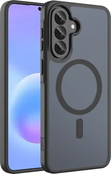 Buddi Frost Samsung Galaxy A57 Hoesje MagSafe Back Cover Matte Zwart