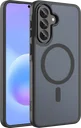 Buddi Frost Samsung Galaxy A57 Hoesje MagSafe Back Cover Matte Zwart