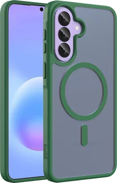Buddi Frost Samsung Galaxy A57 Hoesje MagSafe Back Cover Matte Groen