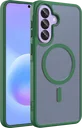 Buddi Frost Samsung Galaxy A57 Hoesje MagSafe Back Cover Matte Groen